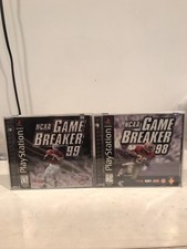 RARE NCAA GameBreaker 99 And 98. PlayStation 1 PS1 1998) FACTORY SEALED! - RARE!