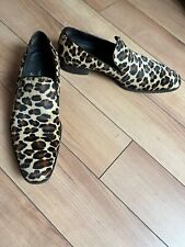 DSquared2 leopard print fur texture dress shoes -  US9/UK8/EU42