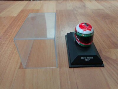 MINICHAMPS 1/8 Classique Eddie Irvine 1997 Ferrari F1 Formule 1 Crash Casque - Photo 1/3