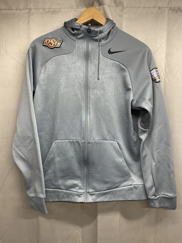 Nike Oklahoma State University OSU Football SugarBowl Sz Large Mens Jacket Cover