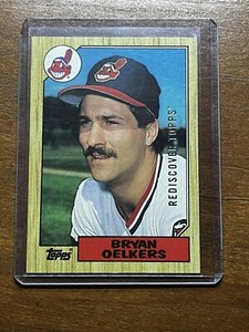 2017 Topps Rediscover Topps Silver Parallel Bryan Oelkers #1987-77