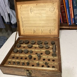 Keo HSS American Standard Straight Teeth Woodruff Keyseat Cutters Partial Set - Picture 1 of 17