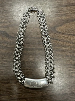 Juego de collar y pulsera David Yurman de plata de ley 925 Foto 1 de 4