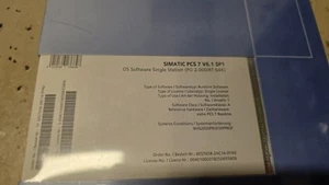 Siemens Simatic PCS 7 V6.1 Sp1 6ES7658-2AC16-0YA0 OS Single Station RT64K PO 2K - Picture 1 of 5
