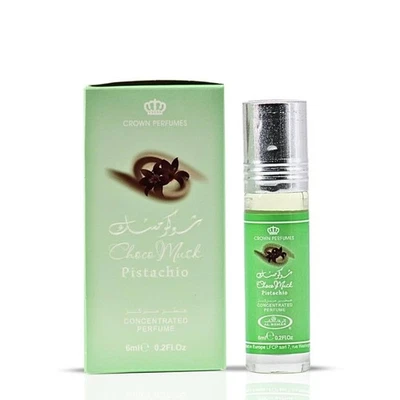 AL REHAB Al-Rehab Choco Musk Pistachio 6ml Misk Parfum Duft Parfümöl für HERREN & DAMEN