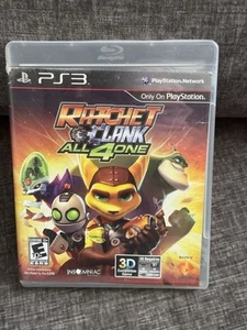 Ratchet & Clank: All 4 One (Sony PlayStation 3, PS3 - 2011) No Manual - Picture 1 of 3