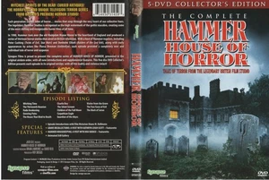 COMPLETE HAMMER HOUSE OF HORROR (2012 HAMMER DVD) 13 EPISODES, 5 DISK SET - Picture 1 of 1