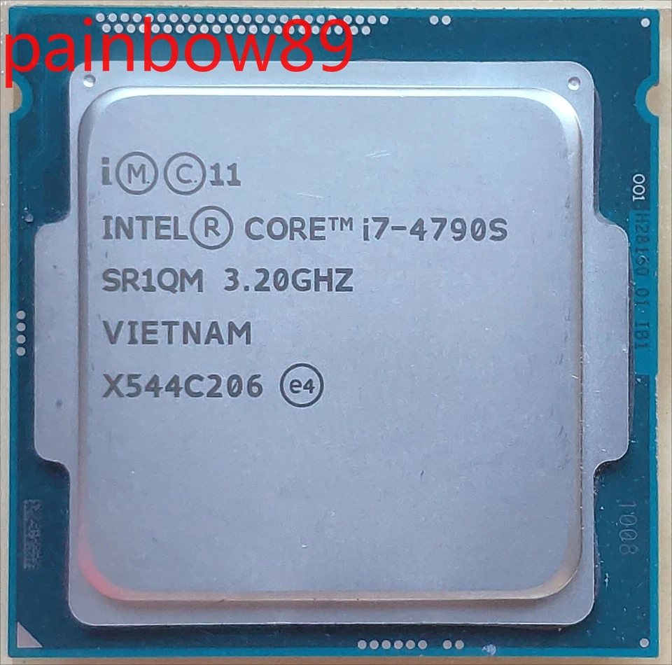 Intel Core i7 4790S 3.20GHZ 4.0GHZ 8M 4-Cores 8-Threads LGA 1150 CPU Processors - Image 1 of 1