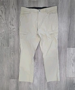 Hi-Tec Performance Hiking Pants Light Tan Mens 36x29 - Picture 1 of 9