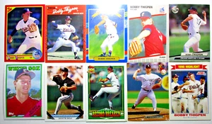 Bobby Thigpen Baseballkarten Lot 10 Karten - Chicago White Sox Vintage - Lot #14B - Bild 1 von 7