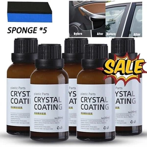 Plastic Parts Crystal Coating Car Refresher Agent Maintenance Accessories US HOT - Picture 1 of 24