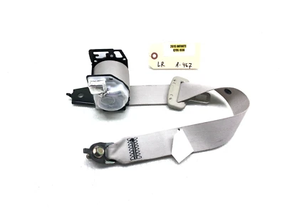 INFINITI M37 M56 Q70 Q70L 2011-2019 retractor cinturón seguridad trasero izquierdo fabricante de equipos originales Foto 1 de 4