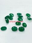 GREEN ONYX LOOSE GEMSTONE FACETED OVAL CUT 10x8 MM CALIBRATED SIZE E
