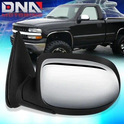 ДЛЯ 1999-2007 CHEVY SILVERADO GMC SIERRA OE СТИЛЬ РУЧНОЕ ЗЕРКАЛО ЛЕВОЙ СТОРОНЫ ДВЕРИ - Изображение 1 из 4