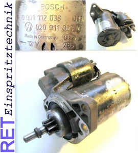 Anlasser Starter BOSCH 0001112038 VW Golf GTI 020911023M original - Bild 1 von 4