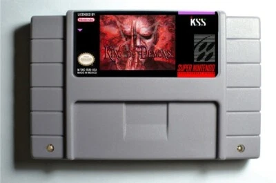 King of Demons SNES Game Cartridge USA (note: buyer DOES NOT pay import fees) - Image 1 of 2
