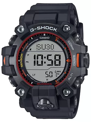 NUEVO Reloj Casio G-Shock MUDMAN Negro Chapado en Iones LCD Dúplex para Hombres GW9500MEC-1 Foto 1 de 2