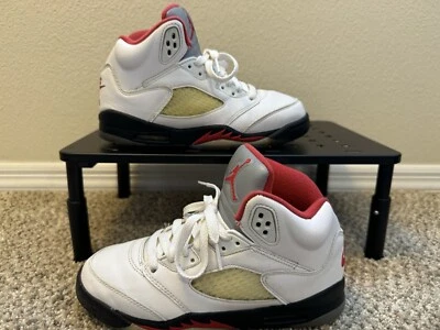 Size 4.5 - Jordan 5 Retro Fire Red 2020 - CT4838-102 - Image 1 of 4
