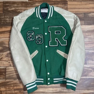 Vintage Rhinelander Hodag Varsity Letterman Jacket Men’s Size Medium Long RARE  - Image 1 of 4
