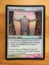 Mtg 9th edition marble titan french foil nm/sp