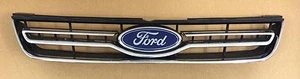 Ford Falcon FG G6 top upper GRILLE black chrome series 2 (from 2012) WITH BADGE - Picture 1 of 5