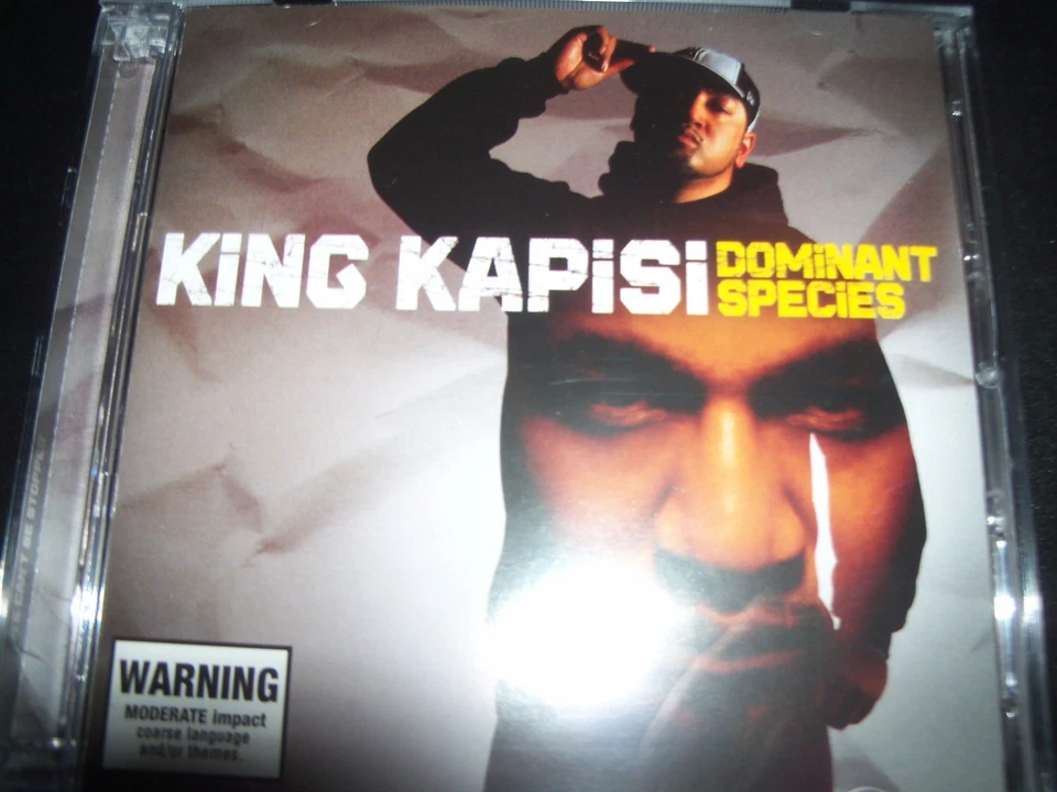 King Kapisi ‎– Dominant Species (Australia) 2 CD With Remix Disc – Like New Foto 1 de 1