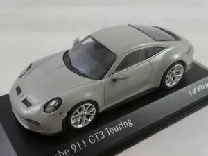 MINICHAMPS Porsche 911 (992) GT3 Touring Grey 2021 1/43 410069600 - Imagen 1 de 3