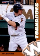 2008 Worcester Tornadoes Choice 5 Josh Farkes Boston Massachusetts Baseball Card