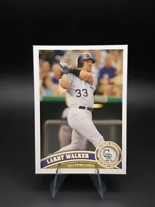 2021 Topps Archives Larry Walker #249 2011 Topps Design Colorado Rockies - Picture 1 of 2