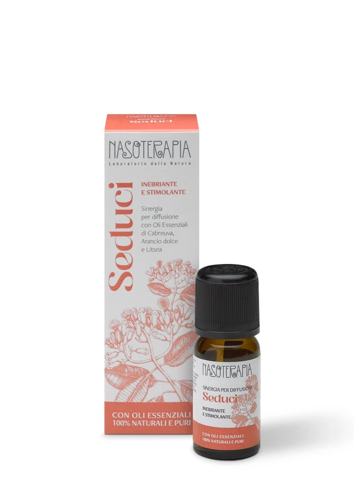 Nasoterapia - Sinergia Oli Essenziali Puri per diffusore - Seduci - 10 ml