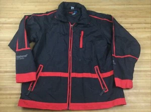 Nascar National Oil Seals BCA Bearings Full Zip Windbreaker Jacket size Large - Picture 1 of 6