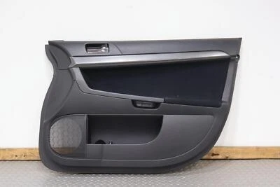 08-13 三菱 Lancer EVO X 右前门装饰面板(黑色 80X) — 第 1/4 张图片