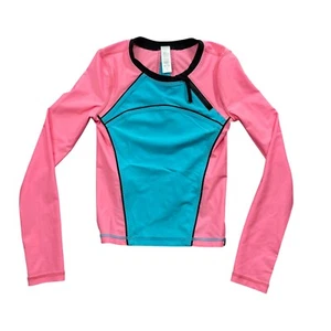 Ivivva 8 Lululemon Long Sleeve Nylon Blend Athletic Shirt Shoulder - Picture 1 of 5