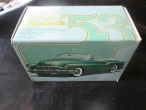 NOS Vintage AVON 1953 BUICK SKYLARK Clint Aftershave BOTTLE #1 - Picture 1 of 3