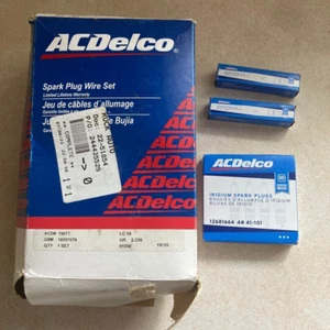 AC Delco NEW Plug Wires/Iridium Spark Plugs 06-09 Pontiac Torrent/Chevy Equinox - Picture 1 of 6