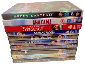Mixture of 10x Superhero Action DVD's Bundle - Imagen 1 de 1