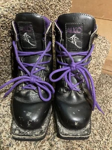 ALICO Telemark Nordic Backcountry Ski Boots Size 7.5 M 75mm - Picture 1 of 10