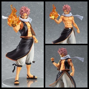 Anime FAIRY TAIL Etherious Natsu Dragneel Signature Move PVC Figure Statue 9" - Picture 1 of 10