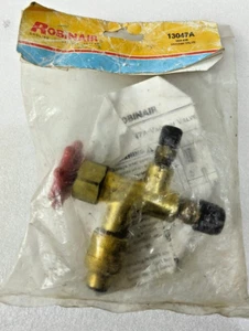 ROBINAIR 13047A VACUUM VALVE  FOR REFRIGERANT COLLING SYSTEMS FAST SHIPPING - Picture 1 of 5