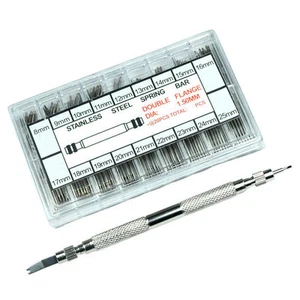 New Watch Band Spring Bar Tool Link Remover + 360 Spring bars Strap Link Pins - Bild 1 von 3