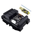 FX1N-10MR PLC Industrial Control Board+Case+USB TTL Cable PLC Module Analog9406