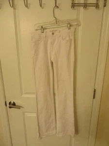 WOMENS J BRAND WHITE BOOT LEG STYLE #818 BOOTLEG JEANS 25 * - Picture 1 of 10