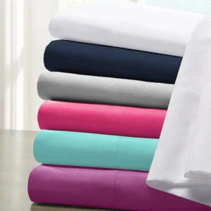 Tremendo Juego de Ropa de Cama 7 PIEZAS 1000 TC Algodón Egipcio AU Tamaño King Colores Sólidos - Imagen 1 de 20