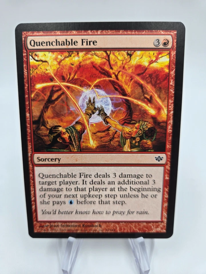 Quenchable Fire - Conflux - MTG - 70/145 - Common – Red – Sorcery - Image 1 of 1