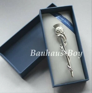 KILT PIN PEWTER THISTLE CLIMBING BRANCH POLE MADE IN SCOTLAND Sgian Dubh Company - Picture 1 of 7