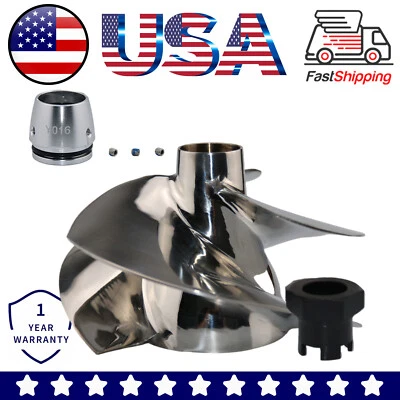 Impulsor de moto acuática para Yamaha VXR VXS FZR FZS GP 1800 reemplazar Solas YS-CD-13/22 - Foto 1 de 4