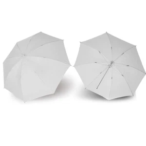 33in/83cm Studio Flash Translucent White Soft Umbrella Set - Picture 1 of 7