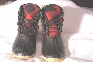 Chooka Women's Red Eastlake Duck Boot - Waterproof Soles   SIZE 5 - Picture 1 of 7