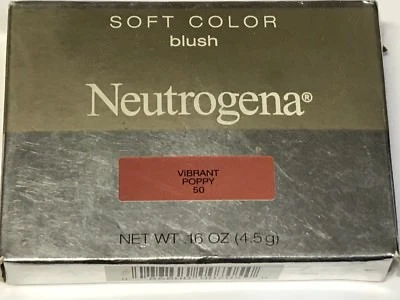 Neutrogena Soft Color Blush, Vibrant Poppy # 50, NET WT. .16 oz - Image 1 of 4