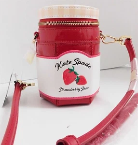 Nuova tracolla Kate Spade Strawberry Dreams 3D Jam rara - Foto 1 di 8